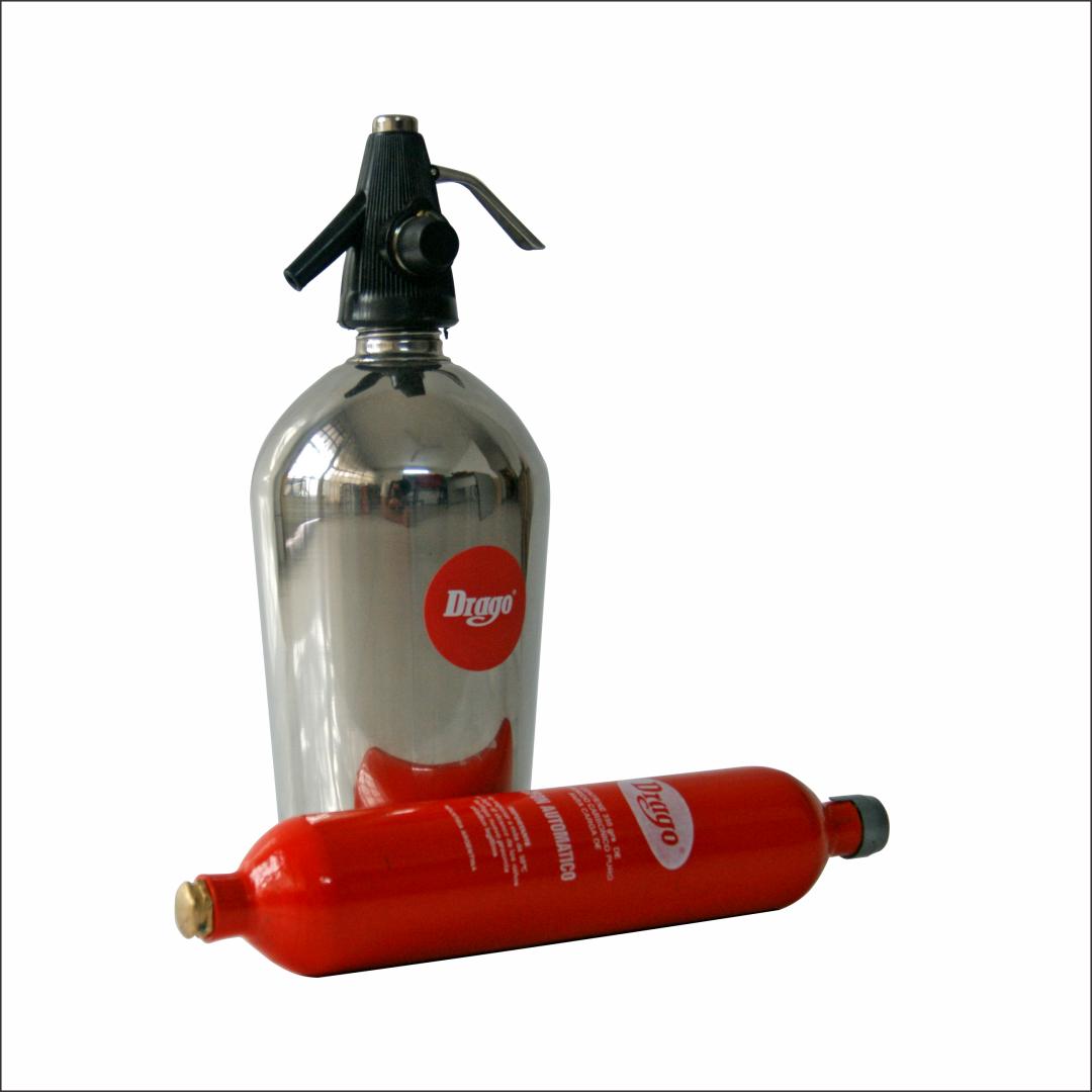 Sifón Automático Drago - 2 lts. + Cápsula de Recarga