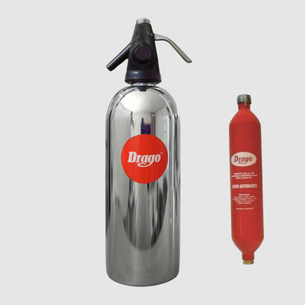 Sifón Automático Drago - 1.3 lts. + Cápsula de Recarga