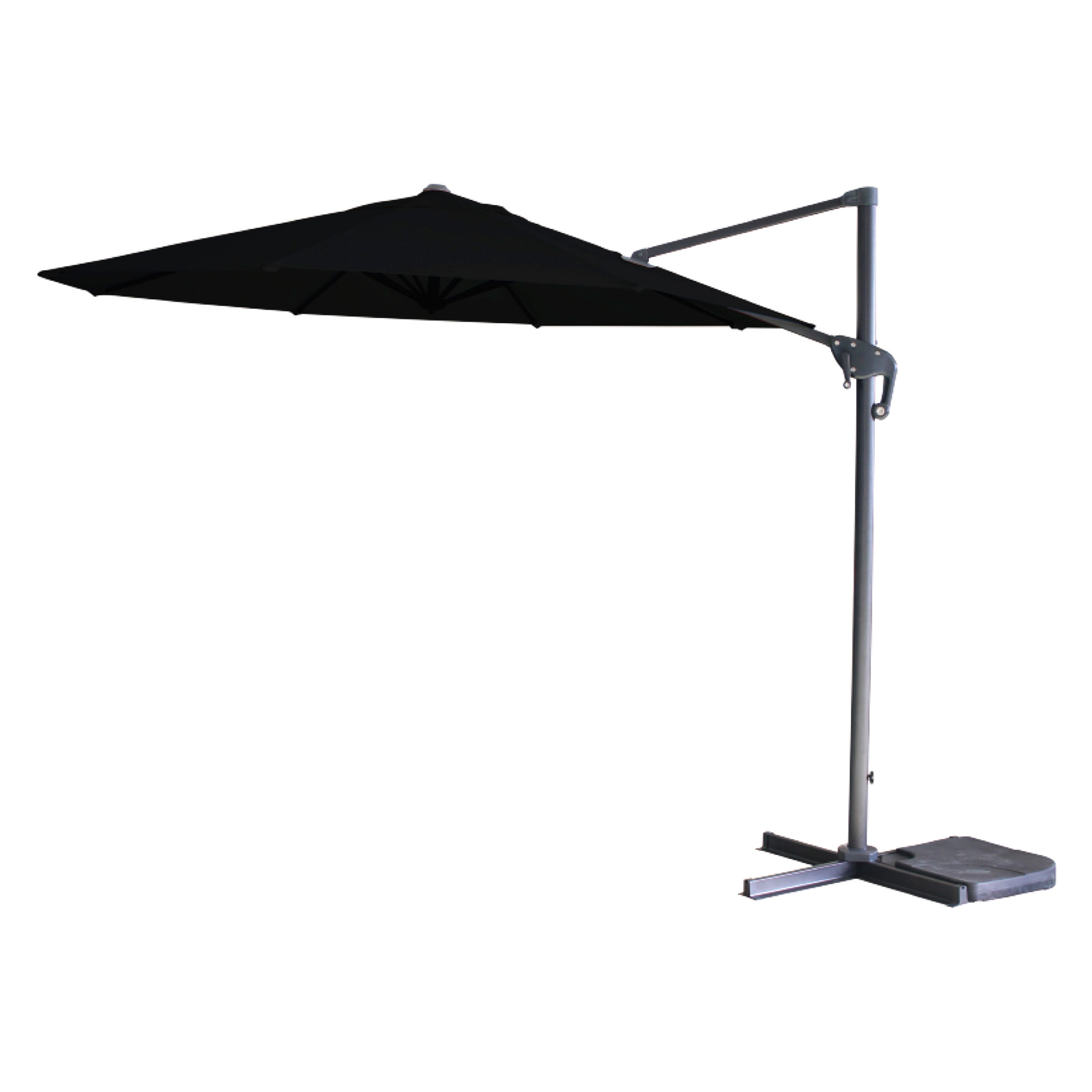 Sombrilla con Pie Reforzada Protección UV 2mts alto Lusqtoff